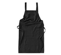 Llazsybz Tablier, Tablier à Bavette, Tablier de Cuisine, Tablier Double Lavable et Doux pour Restaurants, Cuisines et, noir