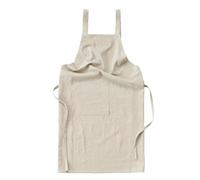 Llazsybz Tablier, Tablier à Bavette, Tablier de Cuisine, Tablier Double Lavable et Doux pour Restaurants, Cuisines et, Blanc beige