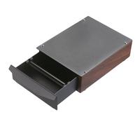 Llazsybz Tiroir de Récupération pour Expresso, Grand Tiroir de Récupération sous Mouture, En Acier Inoxydable