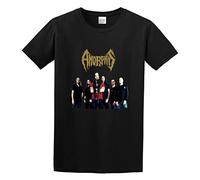 Llbang Amorphis Unisex 100% Cotton Short-Sleeve T-Shirts Black XXXL