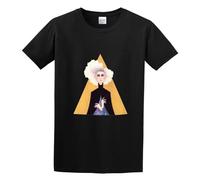 Llbang Cool St Vincent Unisex 100% Cotton Short-Sleeve T-Shirts Black XL