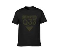 Llbang Dimension 33 North Africa 52 ° Group Cannons 152/37 q33 El Alamein Unisex 100% Cotton Short-Sleeve T-Shirts Black M