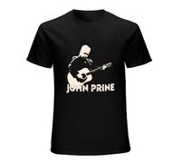 Llbang John Prine T-Shirt t-Shirt Cute Clothes Mens Graphic Crew Neck Unisex Short Sleeve T-Shirt L