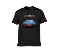 Llbang Knight Rider Cult TV Show T-Shirt Black M