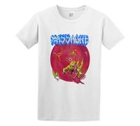 Llbang Massacre from Beyond Regular Fit Punk Dance Slim Fit Men's T-Shirt White M