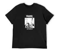 Llbang Nausea Extinction 1990 Album Cover T-Shirt Black S