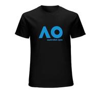 Llbang New Australian Open Ao Tennist Championship Logo O-Neck 100% Cotton Short Sleeve Unisex T-Shirt XL