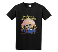 Llbang OneRepublic 4 Unisex 100% Cotton Short-Sleeve T-Shirts Black XL