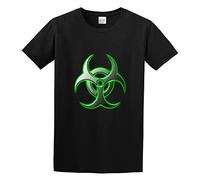 Llbang Plague Inc Green Biohazard Logo O-Neck 100% Cotton Short Sleeve Unisex T-Shirt XL