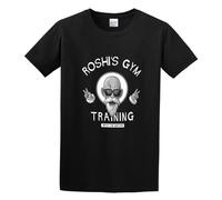 Llbang Roshi's Gym Training with The Master O-Neck 100% Cotton Short Sleeve Unisex T-Shirt XXL
