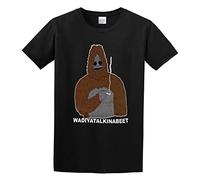 Llbang Sassy Sasquatch Popcorn Big LEZ Show O-Neck 100% Cotton Short Sleeve Unisex T-Shirt M
