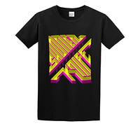 Llbang Shonen Knife Overdrive Unisex 100% Cotton Short-Sleeve T-Shirts Black XXXL