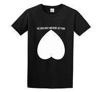 Llbang The Gaslight Anthem Unisex 100% Cotton Short-Sleeve T-Shirts Black L