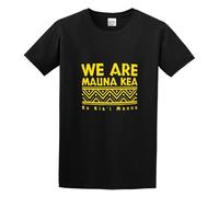 Llbang Tribal We are Mauna Kea Ku Kia'I Mauna O-Neck 100% Cotton Short Sleeve Unisex T-Shirt M