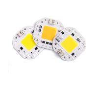 LLBOGRGGN 3pcs 50W 70W 100W COB LED Chip 220V 110V Smart IC No Need Driver DIY Flood Light Spotlight High Power 54mm LED Matrix COB Chip F5454(100W,110V_Cool White)