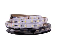 LLBOGRGGN 5 Meters LED Flexible Strip, DC12V/24V 12mm PCB 4in1/5in1 RGB+CCT 5050 60leds/m 5-in-1 Chip Tape Light LED Decorative Strip Lighting(12V RGBWW,IP67)