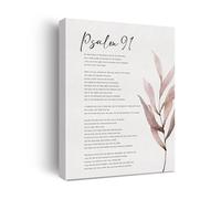 LLBOGRGGN Encouraging Scripture Wall Decor - Christian Art Print with Uplifting Quote, Religious Gift for Home Office, for Birthday, Christmas, Holiday for Her or Him(Framed,16x24inch(40x60cm))