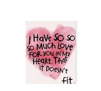 LLBOGRGGN Heart Wall Decor, Pink Valentine's Day Love Poster, Romantic Gift for Her, Anniversary & Wedding Gift(Unframed,16x24inch(40x60cm))