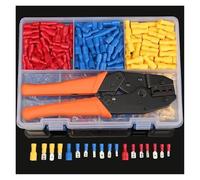 LLBOGRGGN Kit de 900 cosses mâles/femelles isolées et 1 pince à électrique 22-10 AWG