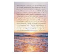 LLBOGRGGN Minimalist Quote Poster - Death Is Nothing At All by Henry Scott-Holland, Modern Typography Wall Art for Home, Study or Counseling Office Decor(Unframed,16x24inch(40x60cm))