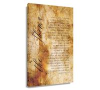 LLBOGRGGN The Shema Deuteronomy 6:4-9 Poster, Bible Scripture Wall-Art for Home, Church or Space(Unframed,08x12inch(20x30cm))