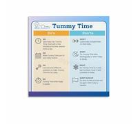 LLBOGRGGN Visual Stimulation for Babies Canvas Wall-Art High Contrast Play Guide Newborn Activities Nursery Decor(Unframed,12x18inch(30x45cm))