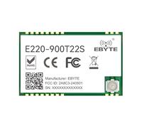 LLCC68 LoRa Module émetteur-récepteur sans fil 868 MHz 915 MHz 22 dBm EBYTE E220-900T22S 5 km Longue portée Faible consommation d'énergie