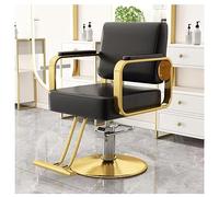 Llchaensc Fauteuil De Coiffeur avec Repose-Pieds Fauteuil Salon De Coiffure Siege De Coiffure Chaise De Barbier pour Spas De Beauté,G