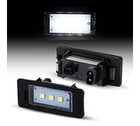 LLCTOOLS Éclairage de plaque d'immatriculation durable et efficace - Éclairage de plaque d'immatriculation LED compatible avec BMW - Éclairage de plaque minéralogique LED Canbus de qualité supérieure