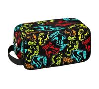 LLCXCSI Trousse de toilette de voyage pour garçons et enfants, kit Dopp étanche à suspendre pour homme, étui de transport Cool Switch compatible avec Nintendo Switch et console New Switch OLED,
