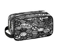 LLCXCSI Trousse de toilette de voyage pour garçons et enfants, kit Dopp étanche à suspendre pour homme, étui de transport Cool Switch compatible avec Nintendo Switch et console New Switch OLED,
