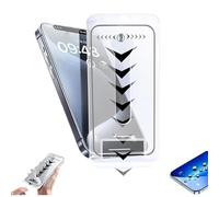 LLELEMAMO Mbffshop Silk Screen Dust-Free Room Tempered Film, Dust-Free Room Without Bubbles for Iphone, Privacy HD Artifact Invisible Protector for iPhone 11-16 Series (Hd,iPhone 15 Pro Max)