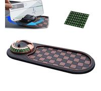 LLELEMAMO Multifunction Car Anti-Slip Mat Auto Phone Holder, Anti Slip Mat Mobile Phone Holder for Car Dashboard with Temporary Parking Numbe Pad for Phones Sunglasses Keys Gadgets (Style 5)