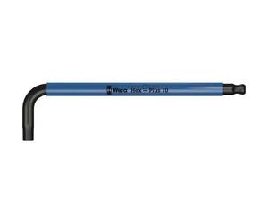 llen coudées p.vis à 6 pans creux Wera 950 SPKL Hex-Plus HF 10, Argenté