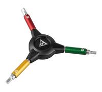 Topeak Clef à 3 bras en Y Y-Hex Speed Wrench – 4/5/6 mm – Noir – Universal