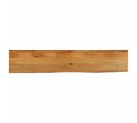 LLEZKBR Accessoires de table - Dessus de table - Bord vivant - 180 x 20 x 2,5 cm - Bois massif de mangue
