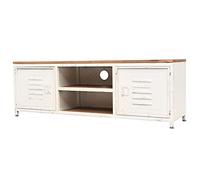 LLEZKBR Centres de divertissement et supports TV - Meuble TV 120 x 30 x 40 cm - Blanc