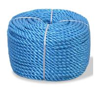 LLEZKBR Home tools-Corde torsadée en polypropylène 12 mm 100 m Bleu