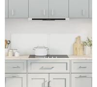 LLEZKBR Lot de 2 dosserets de cuisine en verre trempé transparent 70 x 40 cm