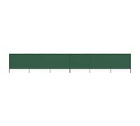 LLEZKBR Paravent tissu 6 panneaux 800x120 cm vert
