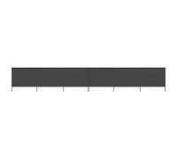 LLEZKBR Paravent tissu 6 panneaux 800x160 cm Anthracite