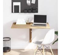 LLEZKBR Tables pliantes Table murale pliante Chêne 100 x 60 cm