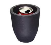 Llf #5 Fontaine à creuset en argile Graphite pour four Fonte de Fonte de Fonte Raffinage Doré Argent Cuivre Laiton Aluminium Plomb Zinc et Alliages