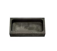 LLF Moule en graphite doré et argenté pour fondre et affiner - 1kg