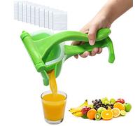 LLGL Presse-agrumes manuel robuste, presse-agrumes manuel à la main, petit presse-agrumes portatif, presse-agrumes manuel portable pour fruits, citrons, oranges anti-corrosif