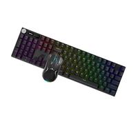 LLHCF 104Keys Clavier de jeu mécanique et combo rétroéclairé pour divertissement à domicile