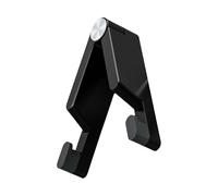 LLHCF 2. Support de téléphone portable en métal avec base rotative en forme de V, support de bureau pour appareils de 4 à 12 pouces