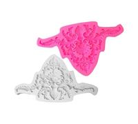 LLHCF Accessoire de cuisson en silicone lavable au lave-vaisselle avec bordure en relief complexe en T pour pâtisseries art élégant outil de façonnage de bordure de dessert