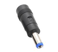 LLHCF Adaptateur d'alimentation 5,5 x 2,1 mm vers 5,5 x 2,1 mm DC5521 femelle vers mâle pour ordinateur portable