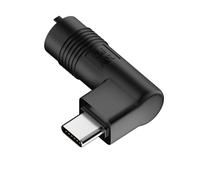 LLHCF Adaptateur de conversion double extrémité mâle 3 ping DC 2 mm vers USB C 3 broches 2 mm vers convertisseur de type C pour connecter facilement plusieurs appareils portables convertisseur